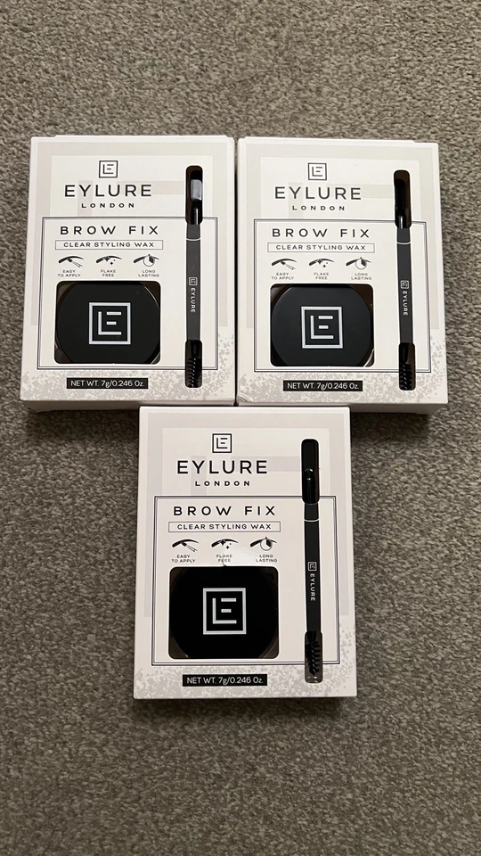 Eylure - Brow Fix clear Styling Wax boxed new x 3 - Image 1 of 4