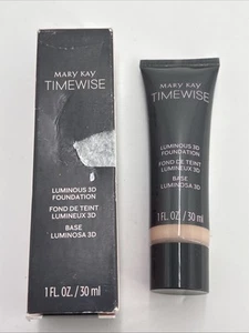 Mary Kay TimeWise LUMINOUS 3D Liquid Foundation #100017 Ivory N 160 NIB - Picture 1 of 3