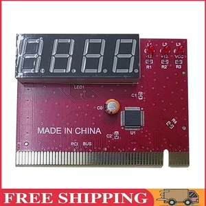 PC 4-stelliger Code Mainboard Motherboard Diagnoseanalysator Tester PCI-Karte - Bild 1 von 8