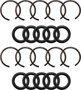 10 Packs 1/2" Impact Wrench Socket Retainer Rings with O-Ring, Replacement Parts - Picture 1 of 12