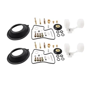 Carburetor Repair Kit Diaphragm Float For Honda Shadow 1100 VT1100C 1997-2005 - Foto 1 di 5