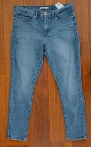 Womens Levi's 311 Blue Jeans Shaping Skinny Fit W33 L30 - Excellent Condition - Picture 1 of 15