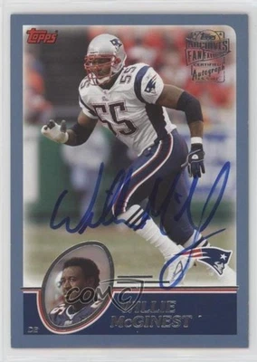 2013 Topps Archives Fan Favorites Auto Willie McGinest #FFA-WM - Image 1 of 3
