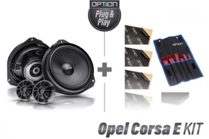 Option Opel Corsa-E Lautsprecher Front Set Komplett Kit Plug&Play Boxen Corsa - Picture 1 of 5