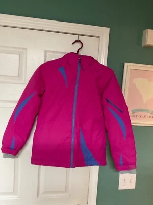 Niñas Juveniles L.L. Chaqueta Bean Rosa y Azul Talla L 14-16 (CON76) Foto 1 de 4