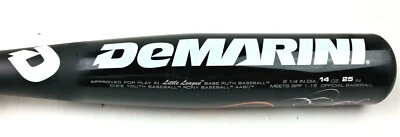 Бейсбольная бита DeMarini Distance Teeball DST9 Youth Babe Ruth 25/14 -11 BPF 1.15 - Изображение 1 из 4