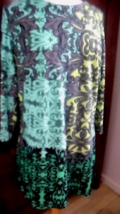 PECK & PECK~ Long Sleeve~ LIGHTWEIGHT Jersey Knit DRESS~ Size M - Picture 1 of 7
