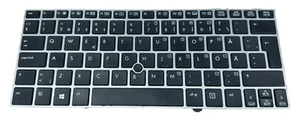 HP Elitebook 2170p Keyboard Backlit 705614-B71 700681-B71 Nordic Swedish SN8111 - Picture 1 of 2