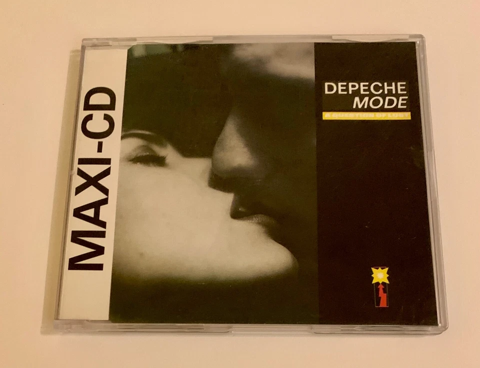 Import (Germany) CD Single Depeche Mode A Question Of Lust (1988) Original Press - Image 1 of 4