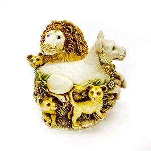 Harmony Kingdom Behold The King 1997 Collector's Club Trinket Box RW98LI - Picture 1 of 12