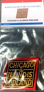 Chicago & Illinois Midland Railroad 2" historischer Aufnäher - Bild 1 von 1