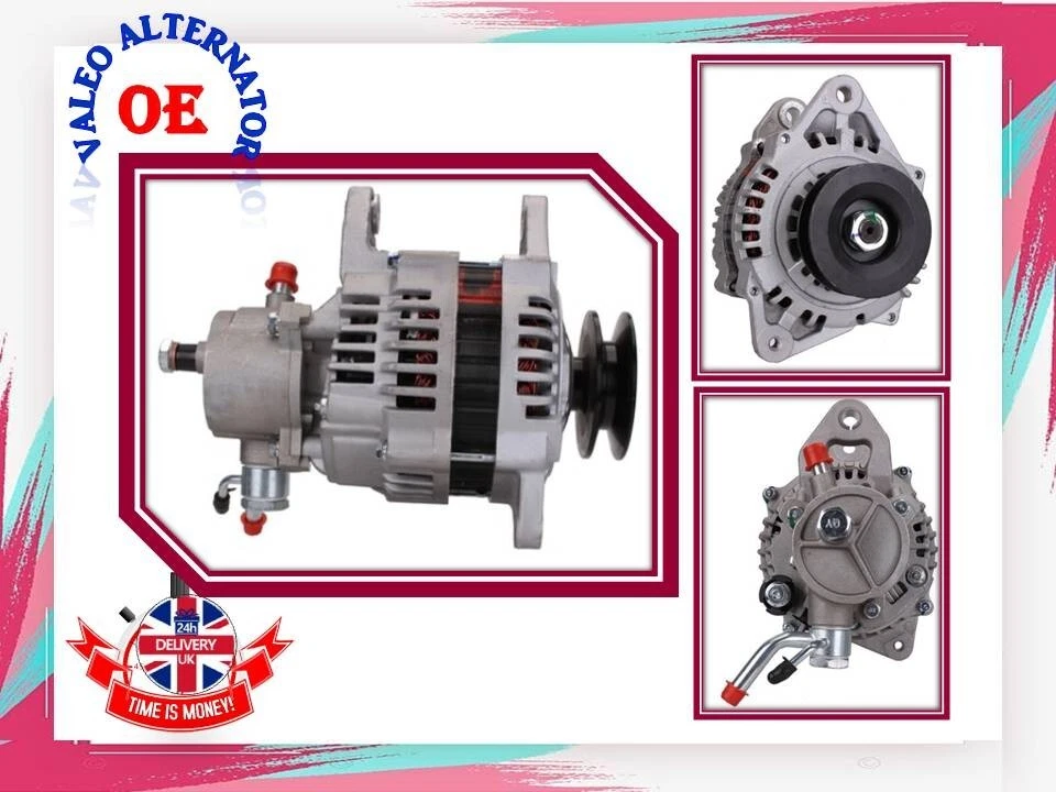 ALTERNATOR (VALEO OE) for ISUZU D-Max Pickup Rodeo 80A 12V 2.5 Diesel 8972492093 - Image 1 of 1