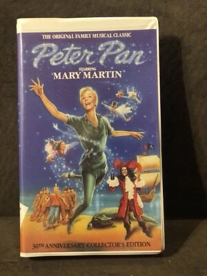 PETER PAN -STARRING MARY MARTIN - 30TH ANNIVERSARY EDITION VHS - - Image 1 of 4