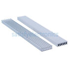 NEW Silver-White Heat Sink LED 150x20x6mm Heat Sink Aluminum Cooling Fin
