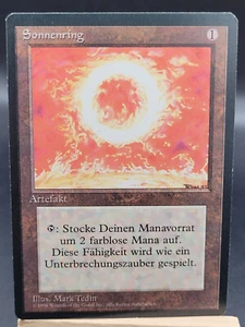 1x Sol Ring - German - FBB - EDH - Vintage - Modern #2651 - Picture 1 of 2