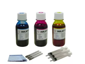 Zestaw atramentów uzupełniających ND® do HP 61 61XL 62XL 901XL Trójkolorowy wkład atramentowy 3x100ml - Zdjęcie 1 z 1