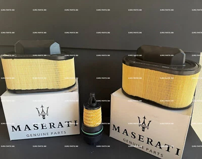 MASERATI GHIBLI QUATTROPORTE LEVANTE ENGINE OIL AND AIR FILTER SET - Image 1 of 2