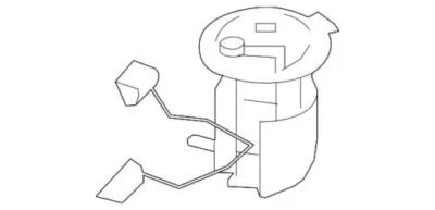 Оригинальный топливный насос и сетчатый фильтр Ford Lincoln MKX 20007-2010 8T4Z-9H307-B - Изображение 1 из 2