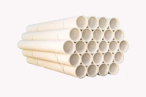 10 tubi CARTONE CON TAPPO PLASTICA SPEDIZIONI POSTALI ALT75x6cm DIAMETRO BIANCHI - Imagen 1 de 1