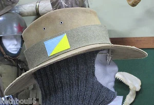 WW1 8th Australian light horse puggaree and colour patch, plain pug - Picture 1 of 4