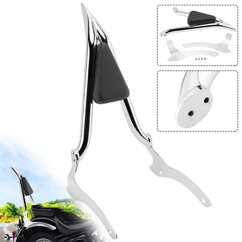 Passenger Backrest Sissy Bar For Yamaha V-star 1100 XVS1100 Custom 1999-2024 Foto 1 de 4