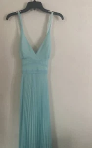 Chinesisches Wäschekleid neuwertig plissiert Gr. 6 - Bild 1 von 7