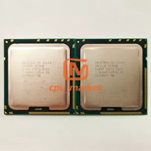 2x Intel Xeon X5690 3.46GHz 6 Cores 1333GHz 130W LGA 1366 CPU Processor - Picture 1 of 2