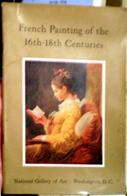 FRENCH PAINTING Boucher Poussin Bourdine Lorrain Watteau Baroque Rococo ART BOOK - Image 1 of 2