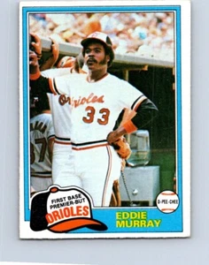 BASEBALL CARD O-PEE-CHEE 1981 CARD#39 BALTIMORE ORIOLES EDDIE MURRAY  NO268 - Picture 1 of 2