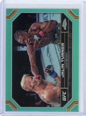 2024 Topps Chrome Aqua JALIN TURNER No. 88! - Image 1 of 2