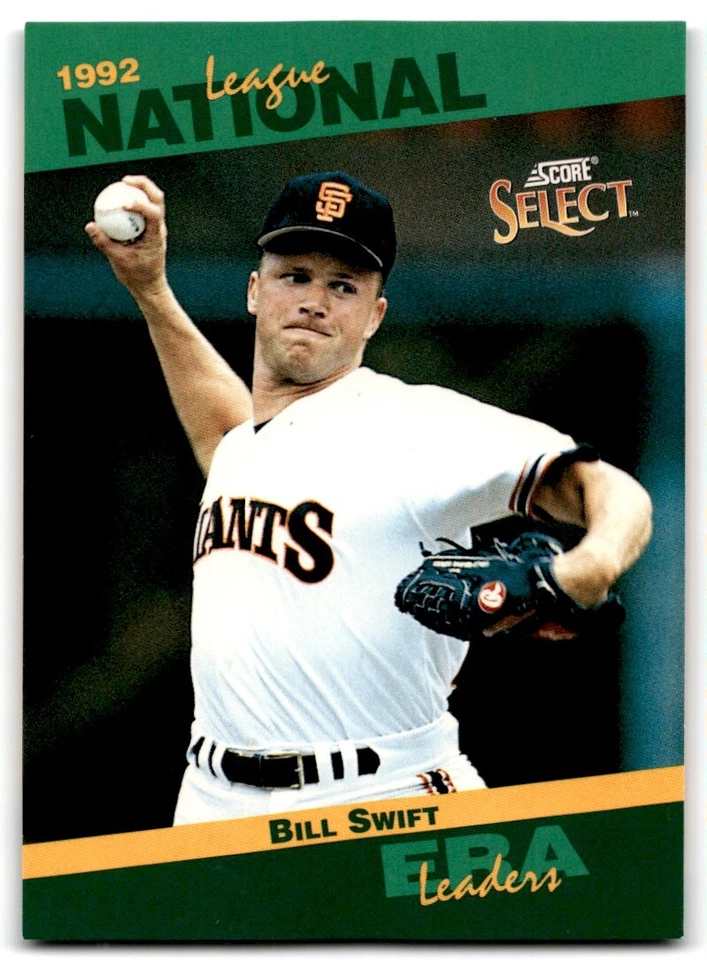 1993 Score Select Stat Leaders Bill Swift San Francisco Giants #82 - Image 1 of 2