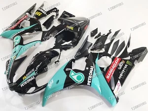 Kit de carenado de carrocería molde de inyección ABS negro verde para Yamaha YZF R6 2003-2004 - Imagen 1 de 9