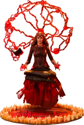 NEW Multiverse of Madness Scarlet Witch Deluxe 1/6 Scale Hot Toys Action Figure - Image 1 of 4