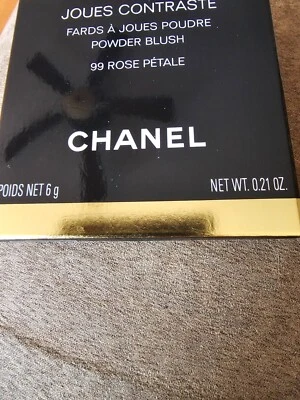 CHANEL - JOUES CONTRASTE - POWDER BLUSH - 99 ROSE PETALE - OLD FORMULA - Image 1 of 2