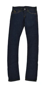 Women's Ralph Lauren RRL Slim Fit Stretch Denim Jeans 25 x 34 New $195 - Picture 1 of 4