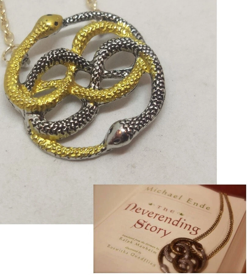 LA STORIA INFINITA COLLANA AURYN AURIN NECKLACE NEVERENDING STORY COSPLAY FILM B - Immagine 1 di 4