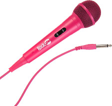 Rockjam RJMC303-PK Karaoke Microphone Wired Unidirectional Dynamic Microphone