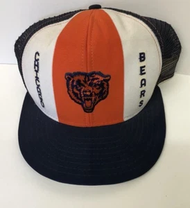 De colección 1970 Chicago Bears Fútbol Gorra NFL SnapBack Malla Camionero Sombrero Y1 - Imagen 1 de 2