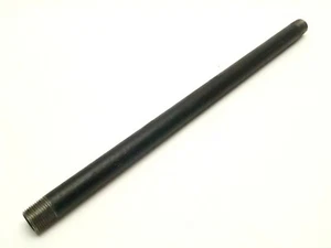 1/2" Black Steel 16" Long Nipple Pipe Fitting 1/2" NPT - Picture 1 of 3