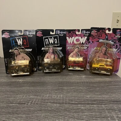 Coche fundido a presión Eddi Gerrero Chris Benoit/Jericho Big Show nWo WCW Nitro-Street Rods Foto 1 de 4