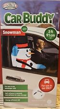 Snowman Car Buddy Christmas Airblown Inflatable NEW NIP 3 Feet Tall LED Lights