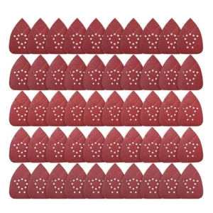 Brown Corundum Mouse Sandpaper 50 Pack 10PCS Each Grit 60/80/120/150/240# - Picture 1 of 9