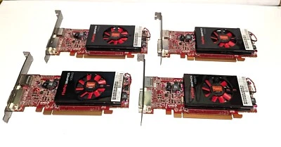 Lot of 4 - AMD FirePro V3900 1GB GDDR3 Display DVI Graphic GPU High Profile - Image 1 of 4