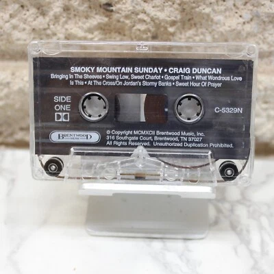 Smoky Mountain Sunday Craig Duncan Cassette Tape ONLY Foto 1 de 3