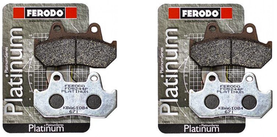 FERODO front brake pads P Honda CX 500 T (TURBO) 1983 > - Image 1 of 1