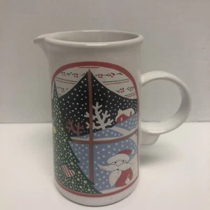 Vintage Epoch Noritake Twas the Night before Christmas 7” creamer pitcher GUC - Picture 1 of 3
