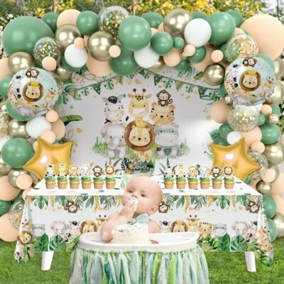 Juego de decoración de baby shower neutro/juego de decoración de cumpleaños para niños o niñas Foto 1 de 4