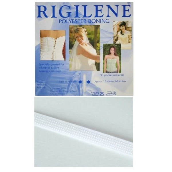 Rigilene 8mm Polyester Boning Easy To Sew Gives Shape Wedding, Costume, Lingerie - Image 1 of 1