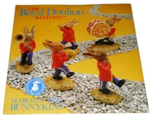 Vtg 1984 Rare Royal Doulton Band Vinyl LP Record, March of the Bunnykins, Joggle - Picture 1 of 7