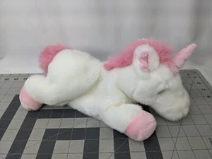 The Puppet Company White Unicorn Puppet Plush Full Body 12 Inch Stuffed Animal - Picture 1 of 9